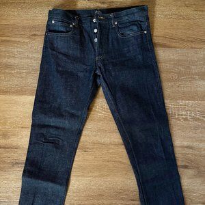 A.P.C. Raw Denim Jeans